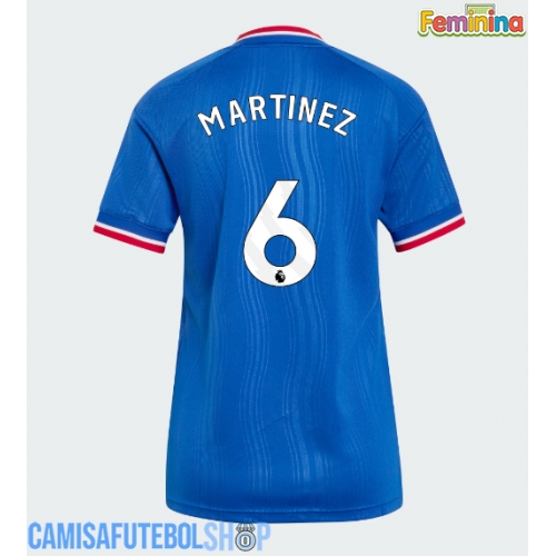 Camisa de time de futebol Manchester United Lisandro Martinez #6 Replicas 2º Equipamento Feminina 2026-27 Manga Curta